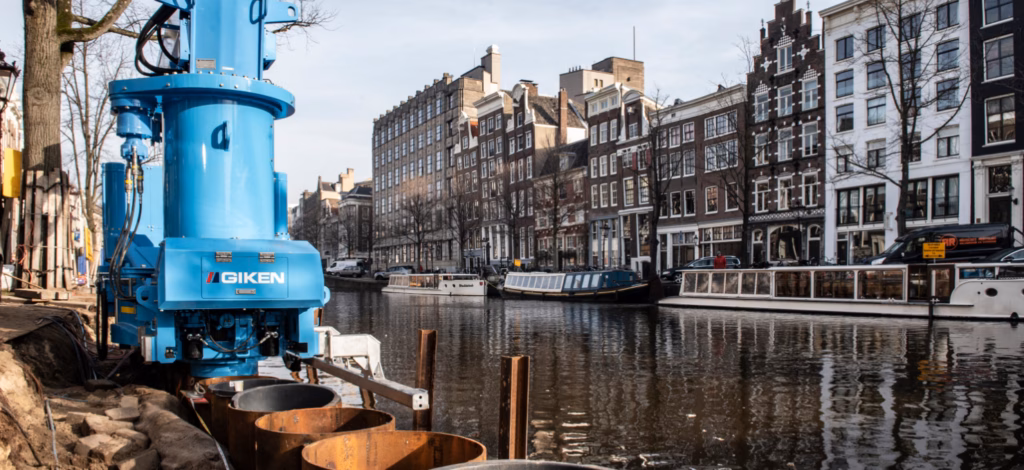 Werkzaamheden Singel Amsterdam